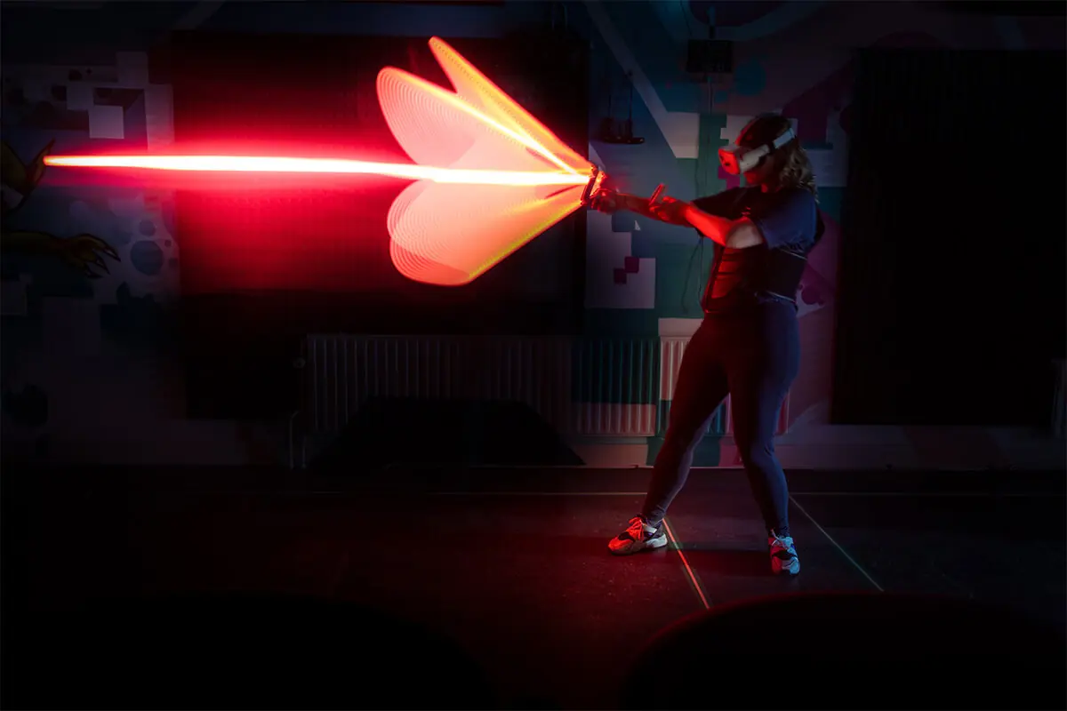VR Lasergamen