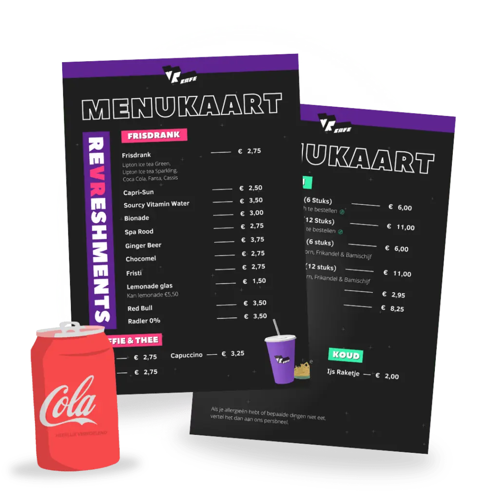 menu's